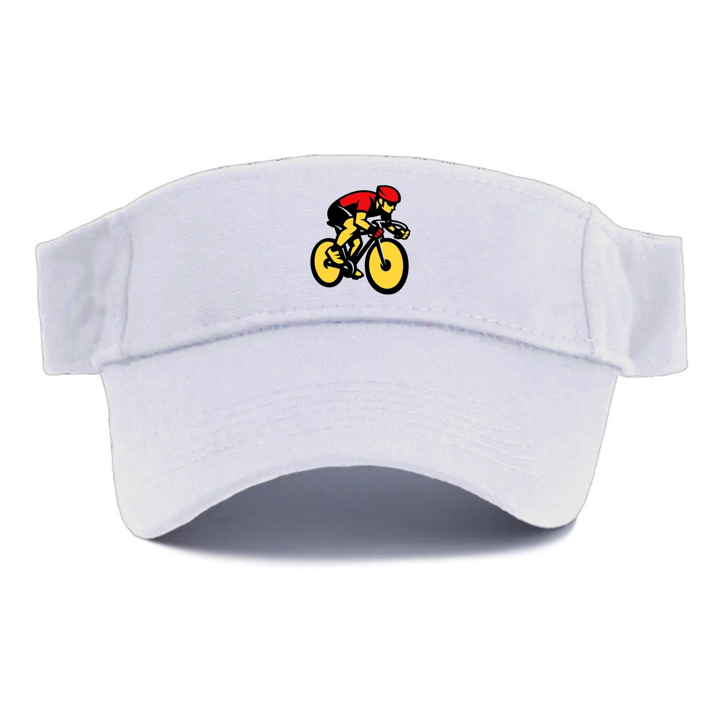 Speed Demon Cyclist - Visor - White