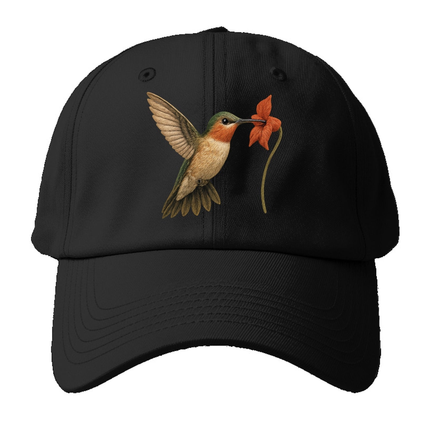 hummingbird's delicate dance Hat