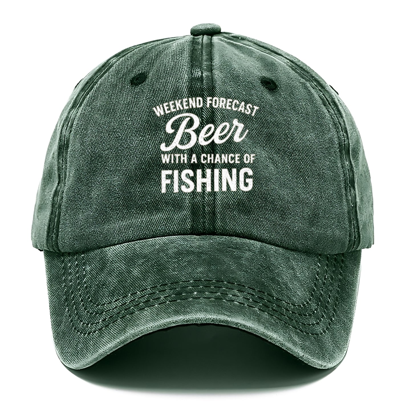 beer fishing weekend forecast design Hat