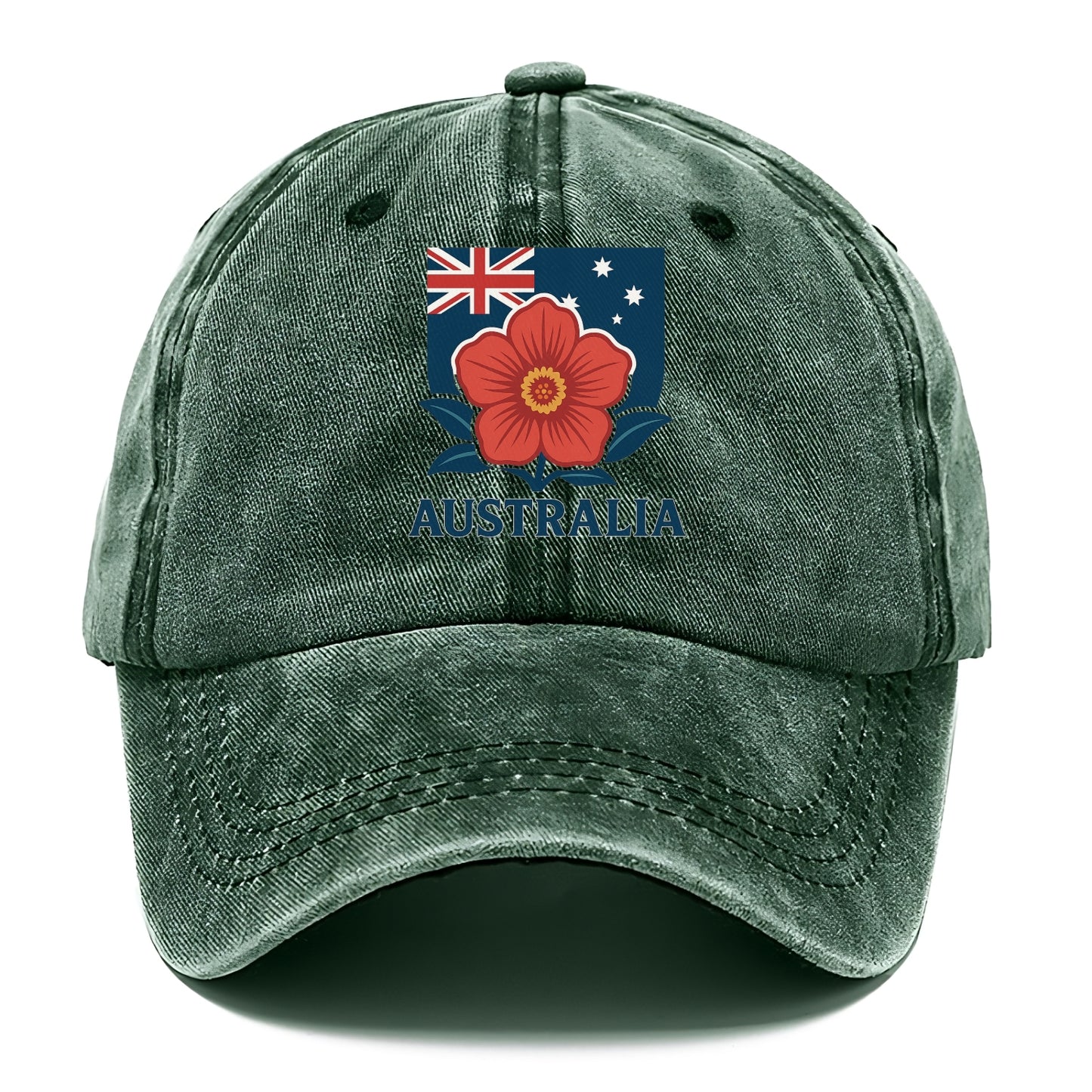 Australian Patriotic Floral Hat
