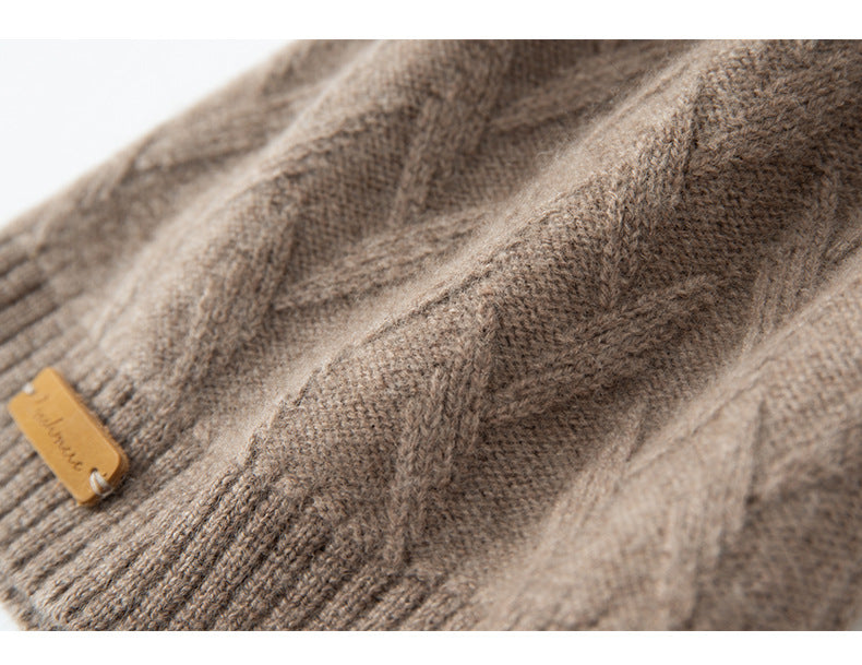 Soft Cashmere Beanie: Luxurious Winter Warmth Additional Image 10