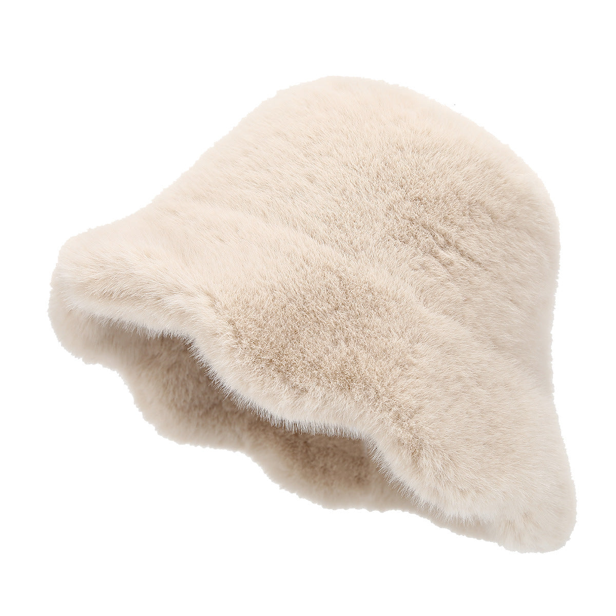 Cozy Faux Fur Bucket Hat - Warm Winter Style Additional Image 10