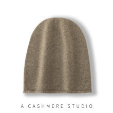Cozy Cashmere Beanie with Genuine Fur Pom Additional Image 10