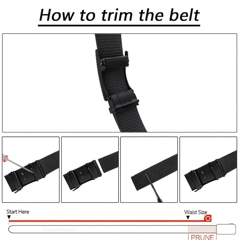 Durable Tactical Belt: Outdoor, Military, Casual Additional Image 10
