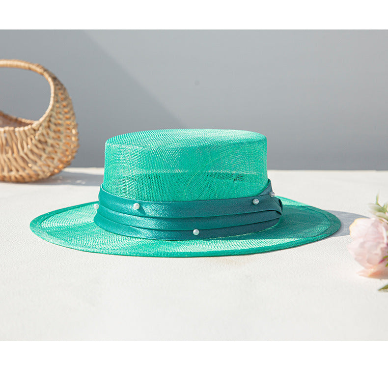 Stylish Summer Straw Hat for Women - Vintage Chic Additional Image 4