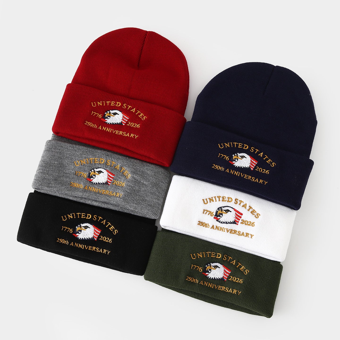 250th Anniversary Eagle Knit Beanie Additional Image 4