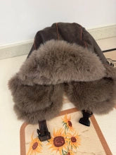 Retro Pilot Ushanka Hat - Warm Winter Earflap Cap Additional Image 6