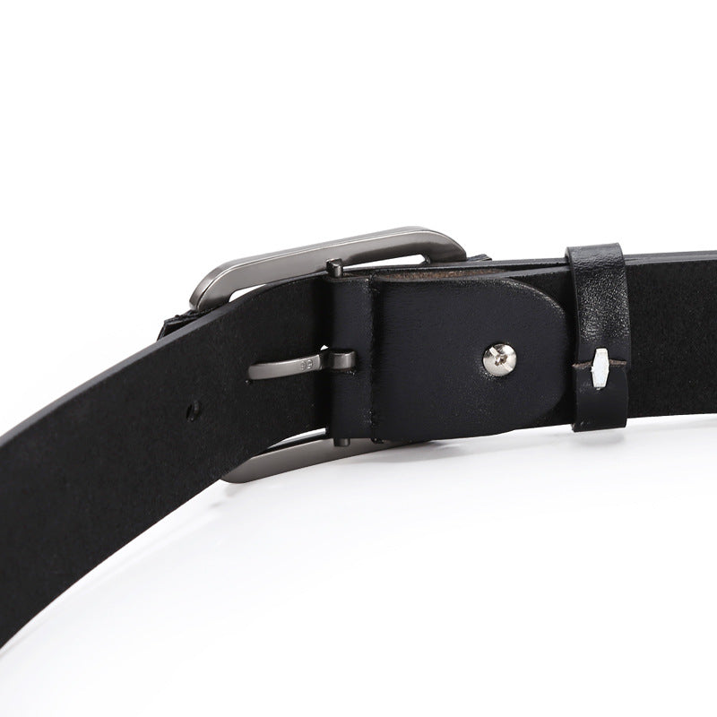 Men's Leather & TPU Business Casual Belt - Pin Buckle Additional Image 7