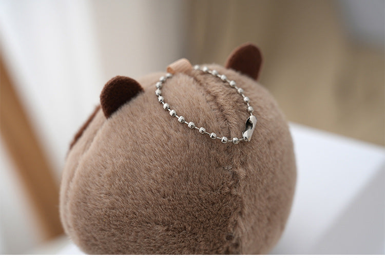 Odd Tail Bear Plush Keychain - Cute & Soft Bag Charm Additional Image 9