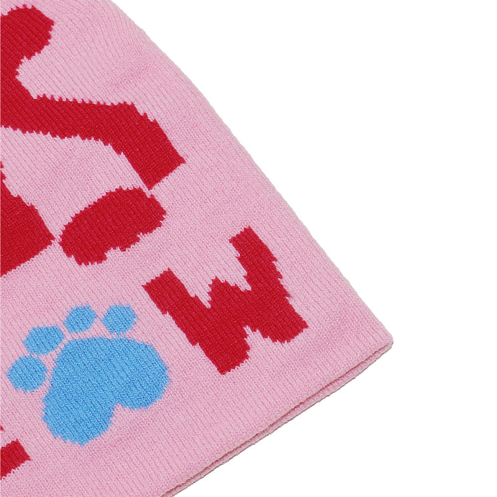 Cute Cat Jacquard Knit Beanie - Cozy Winter Hat Additional Image 9