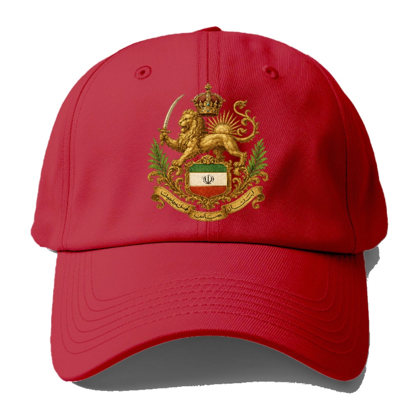 iran heritage lion badge Hat