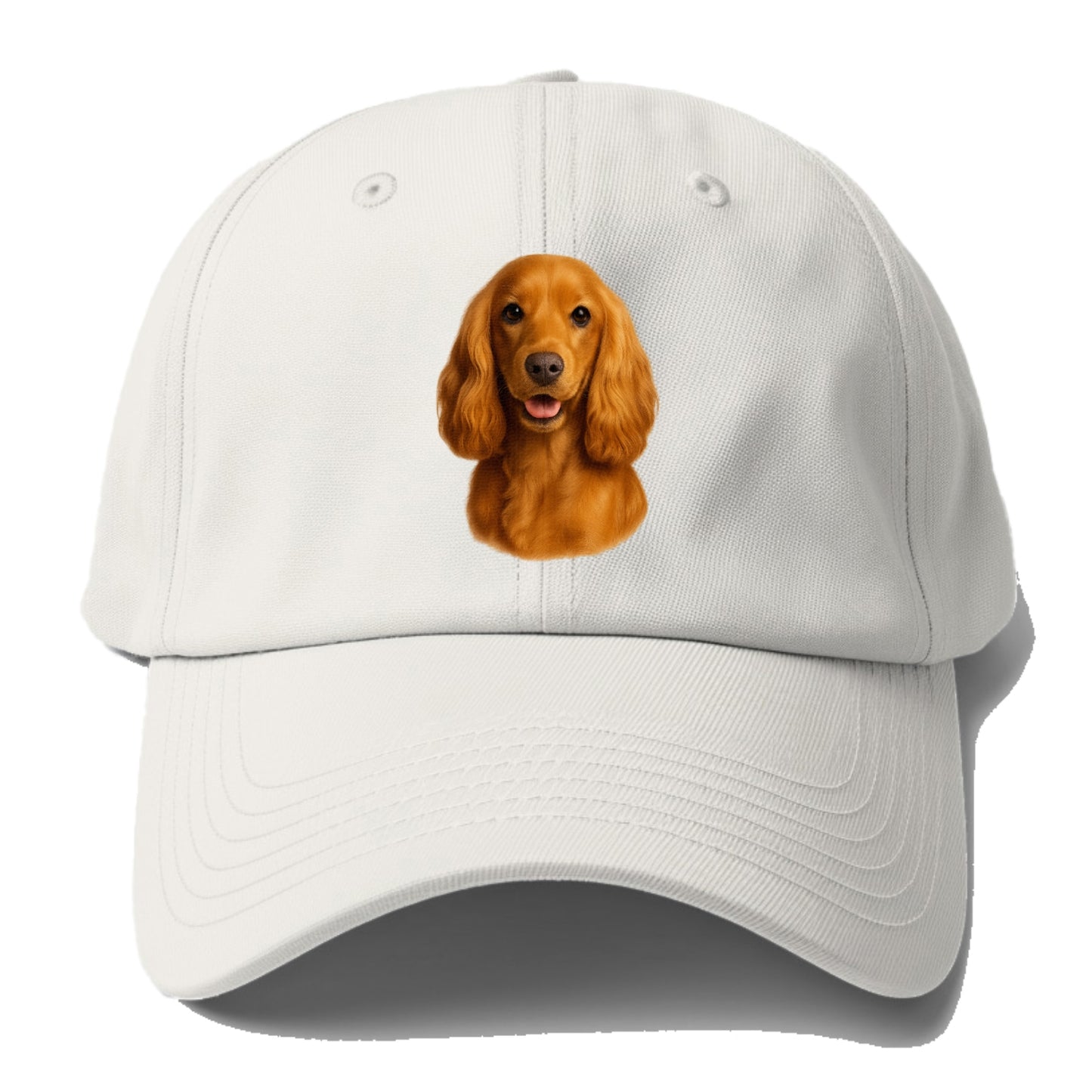 cocker spaniel portrait design Hat