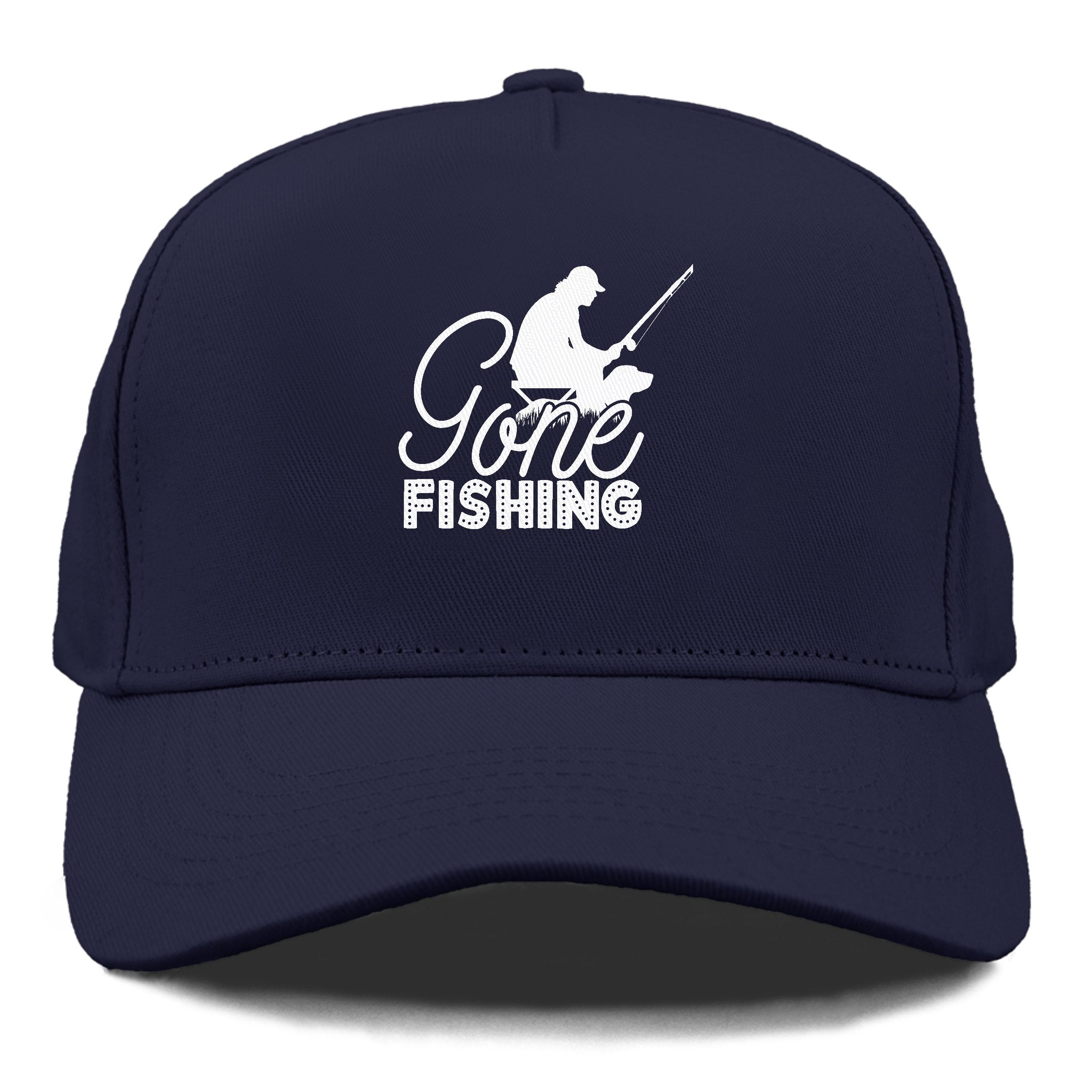 Gone Fishing Cap Navy