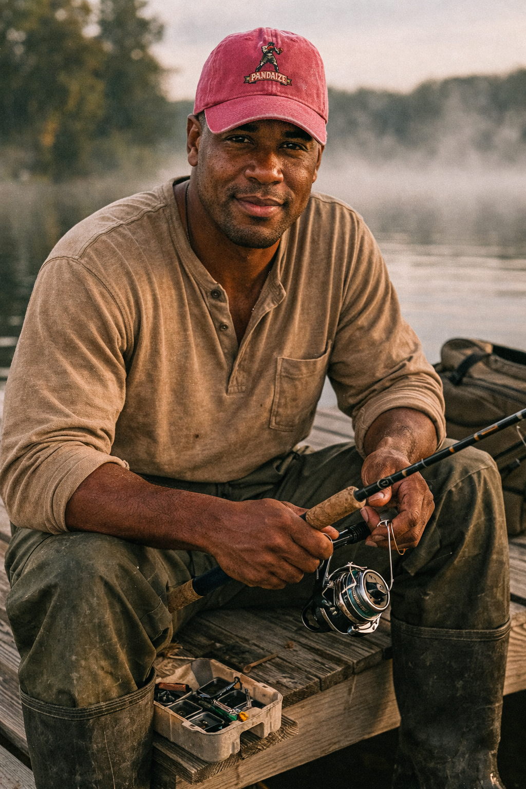 Model wearing Boxing Stance Classic Cap