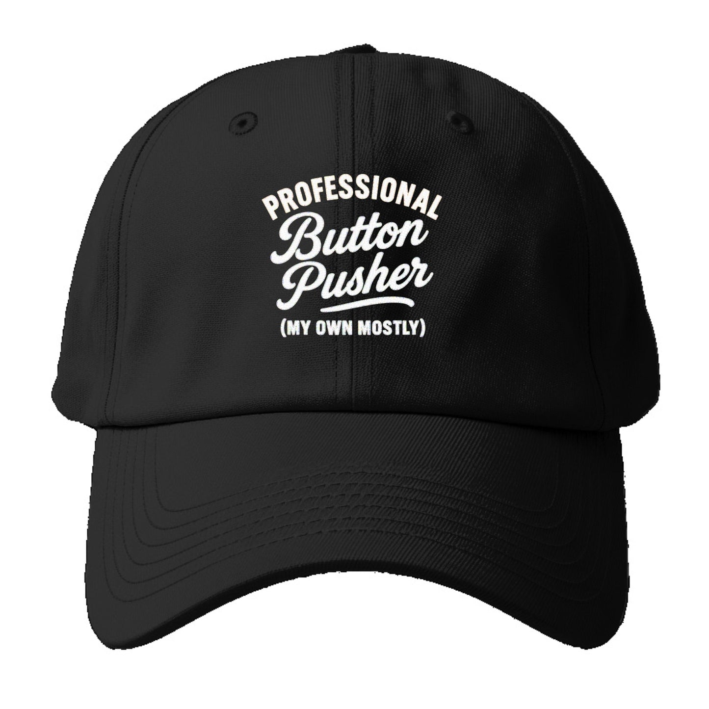 button pusher mostly my own Hat