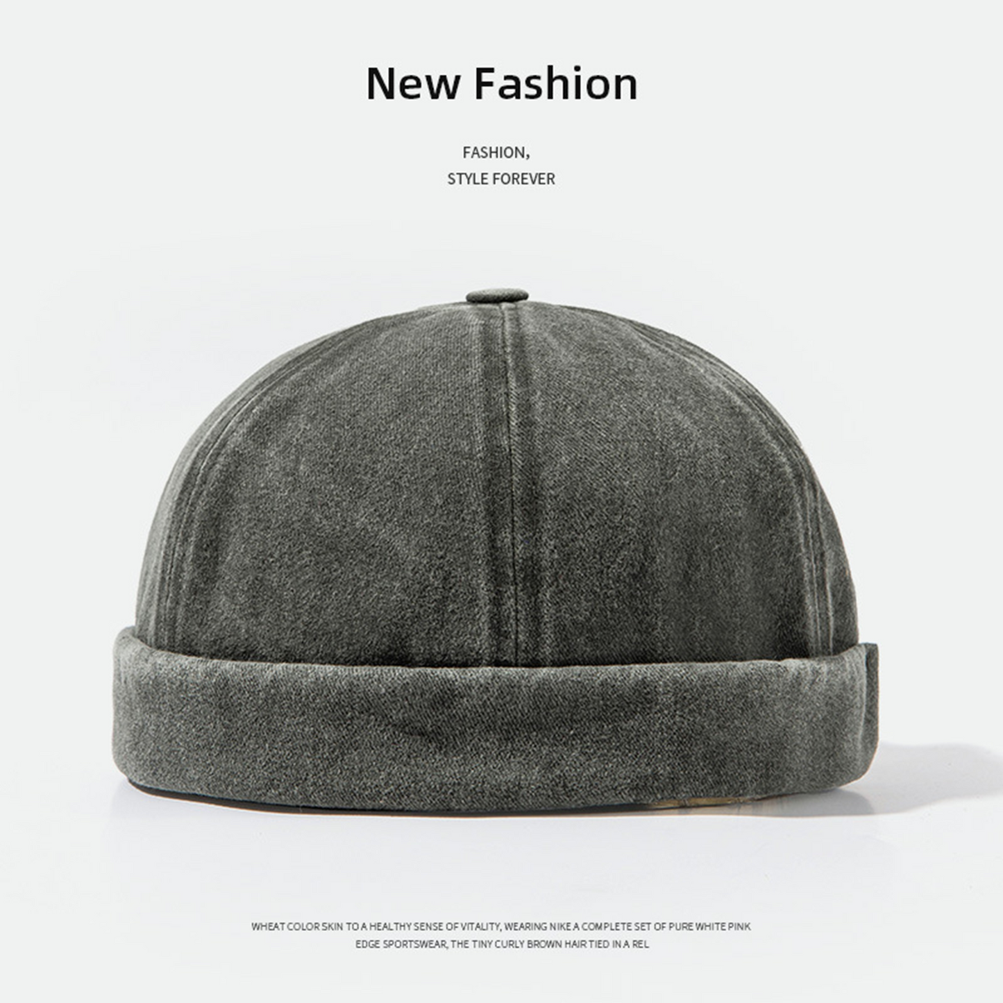 Vintage Distressed Cotton Streetwear Hat - Classic and Versatile