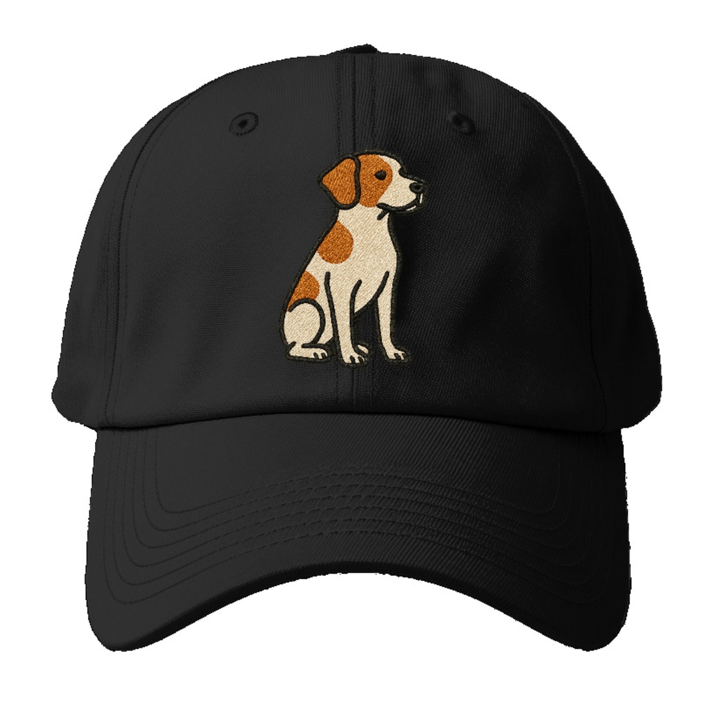 Brittany Spaniel Orange And White Design Hat