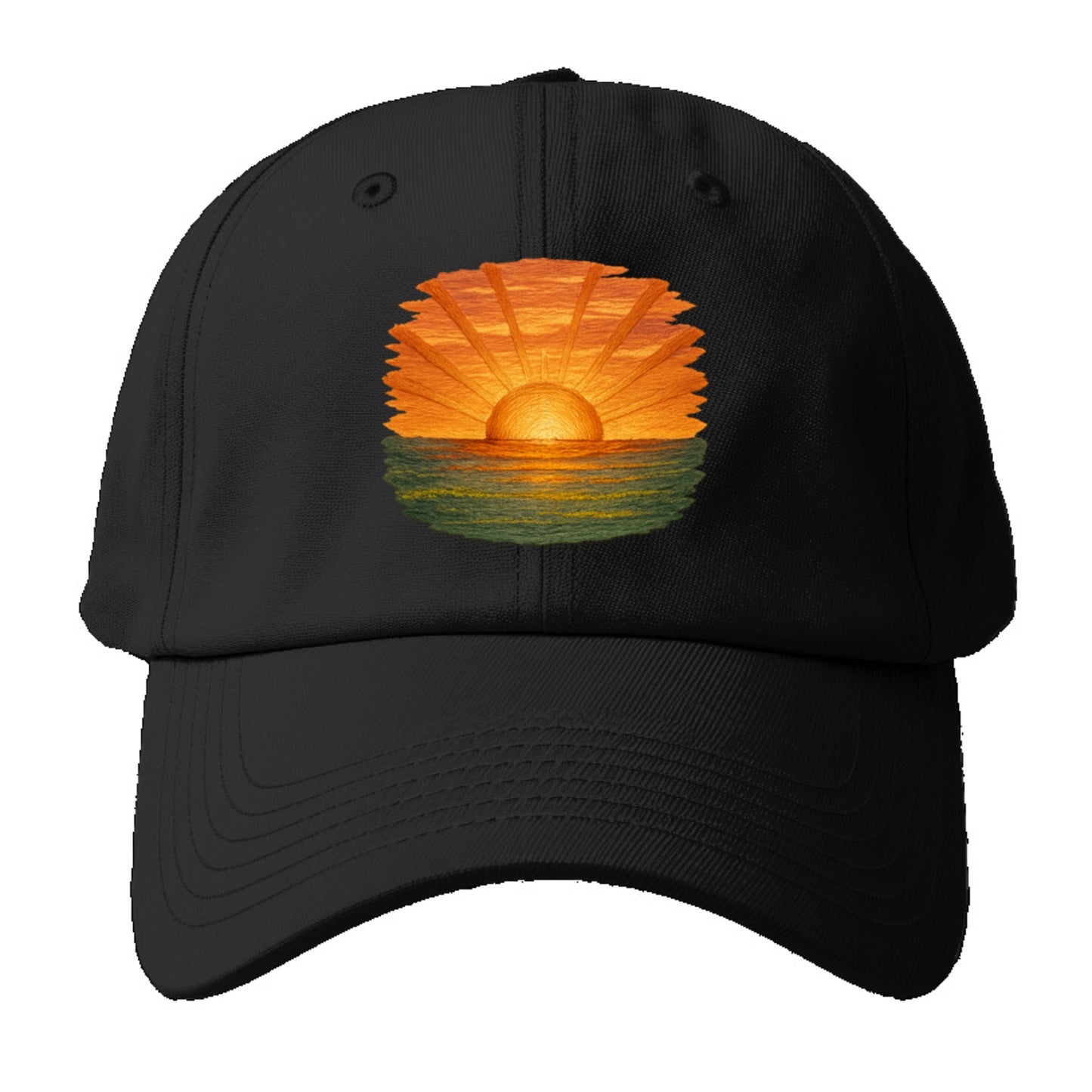 golden hour hues Hat