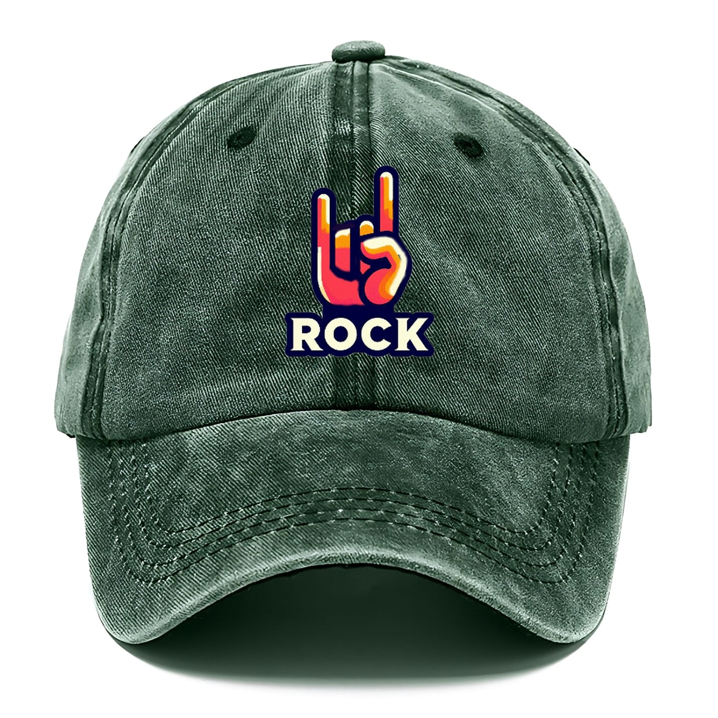 hand horn rock 2 Hat