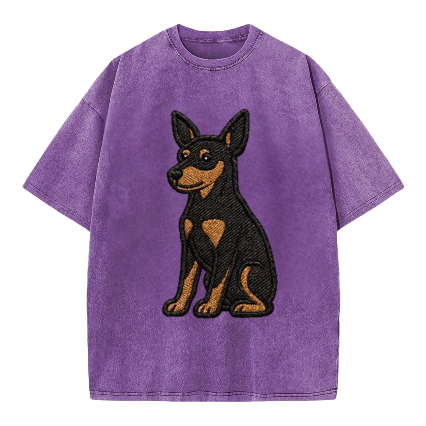 miniature-pinscher-black-tan-regal-poise Hat