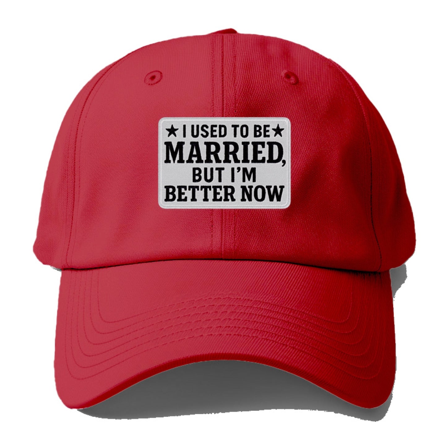 i used to be married but i'm better now Hat