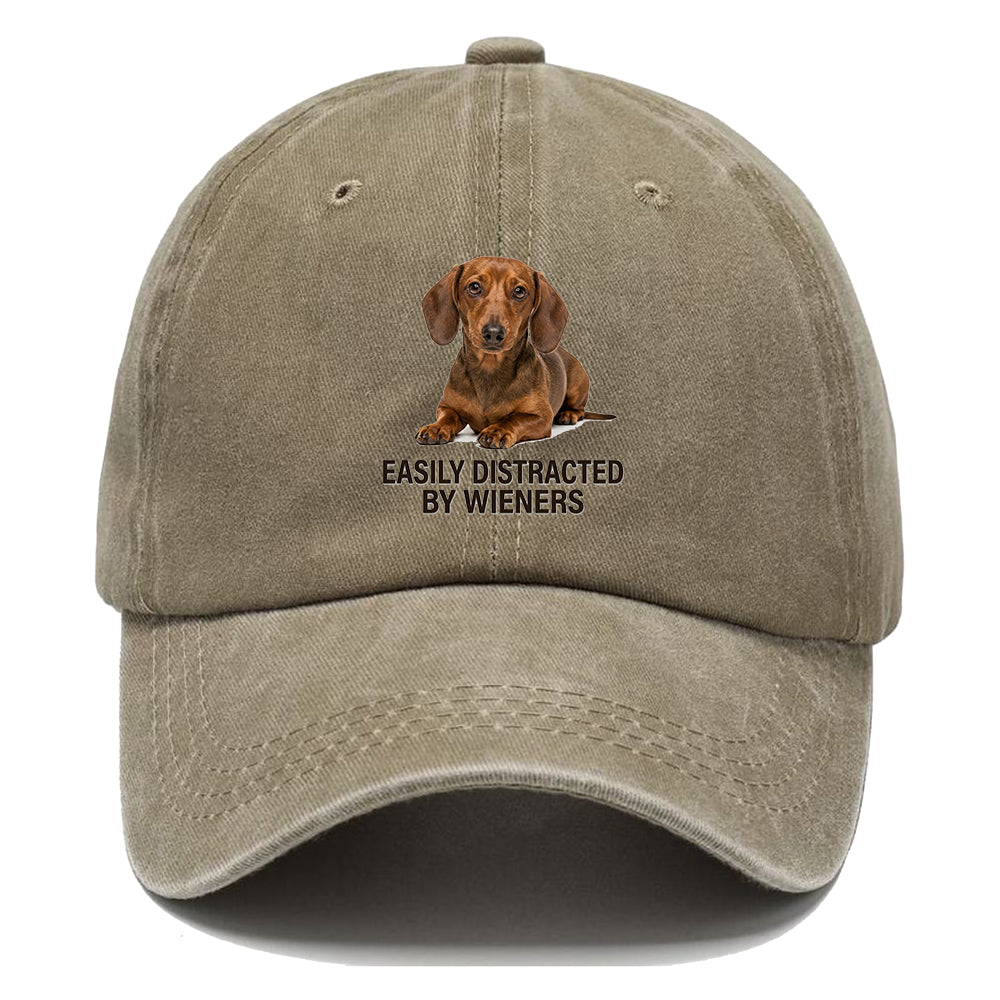 Easily Distracted Wiener Classic Cap