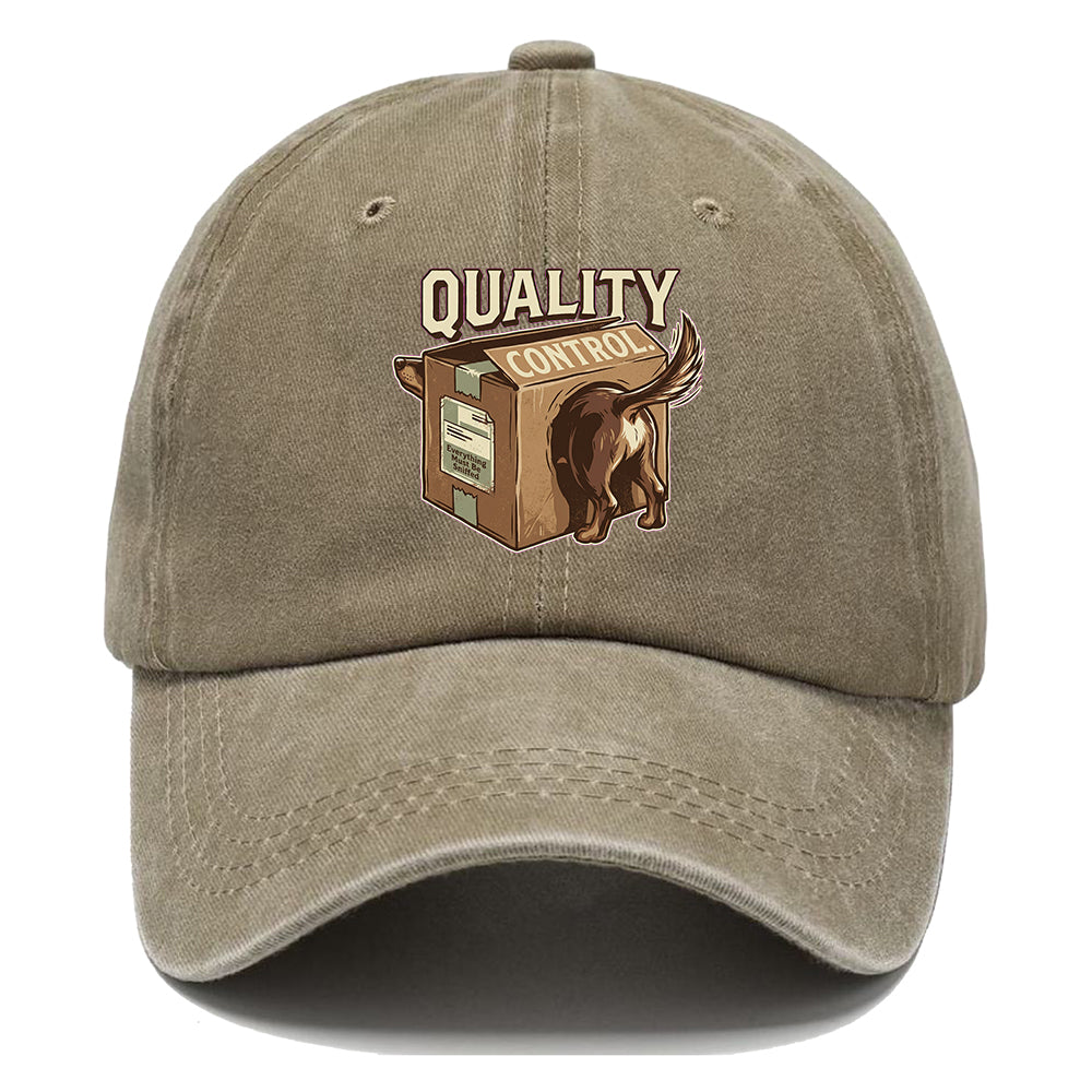 Quality Control Dachshund Classic Cap