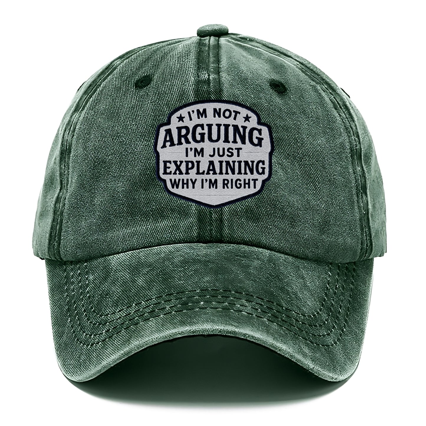 i'm not arguing i'm just explaining why i'm right Hat