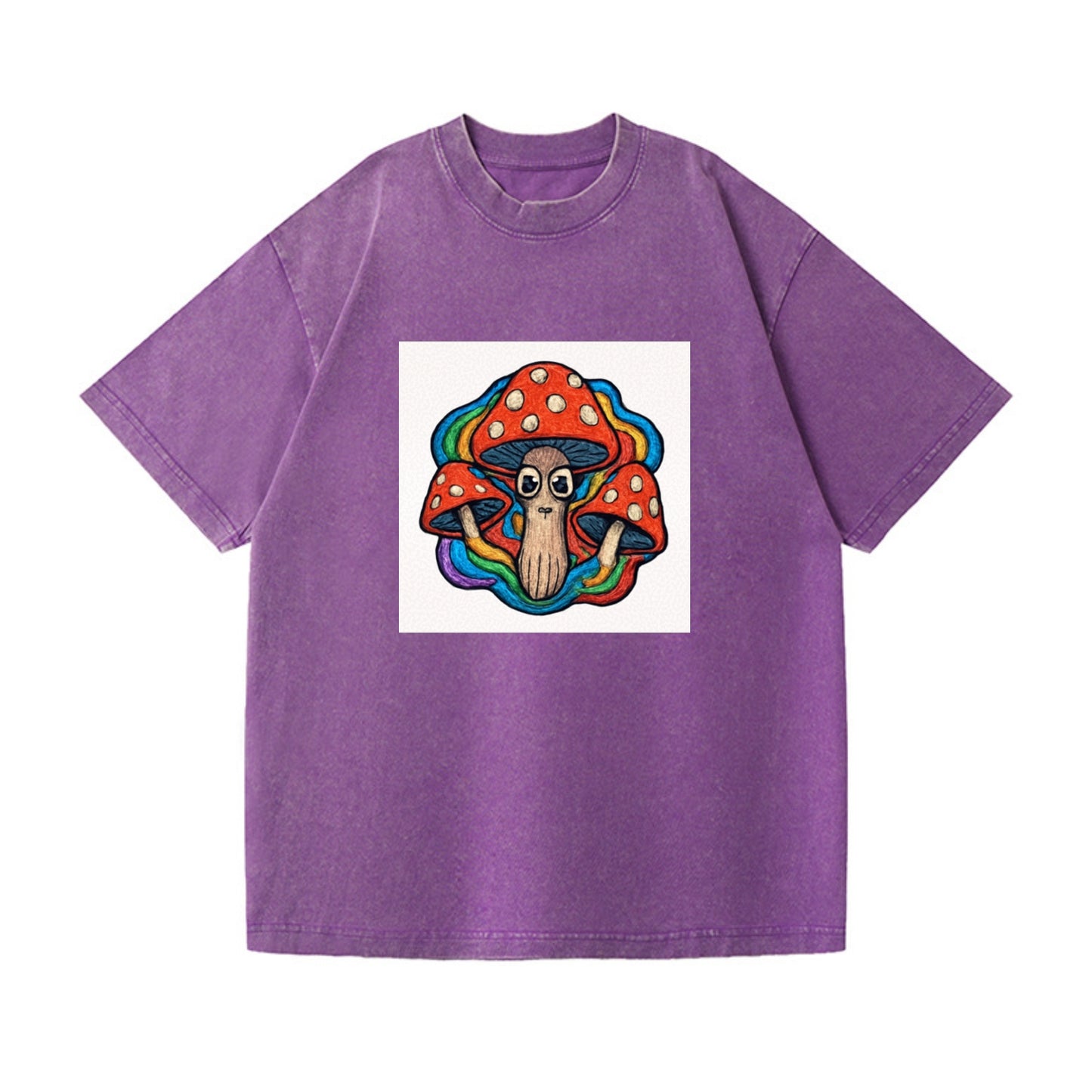 trippy mushrooms with psychedelic aura Hat