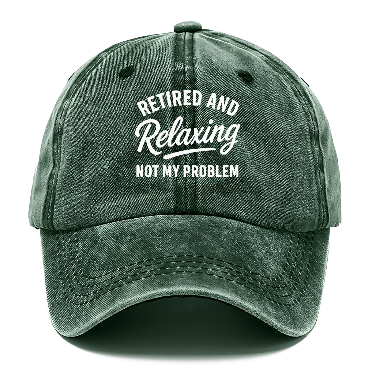 retired relaxing no problem Hat