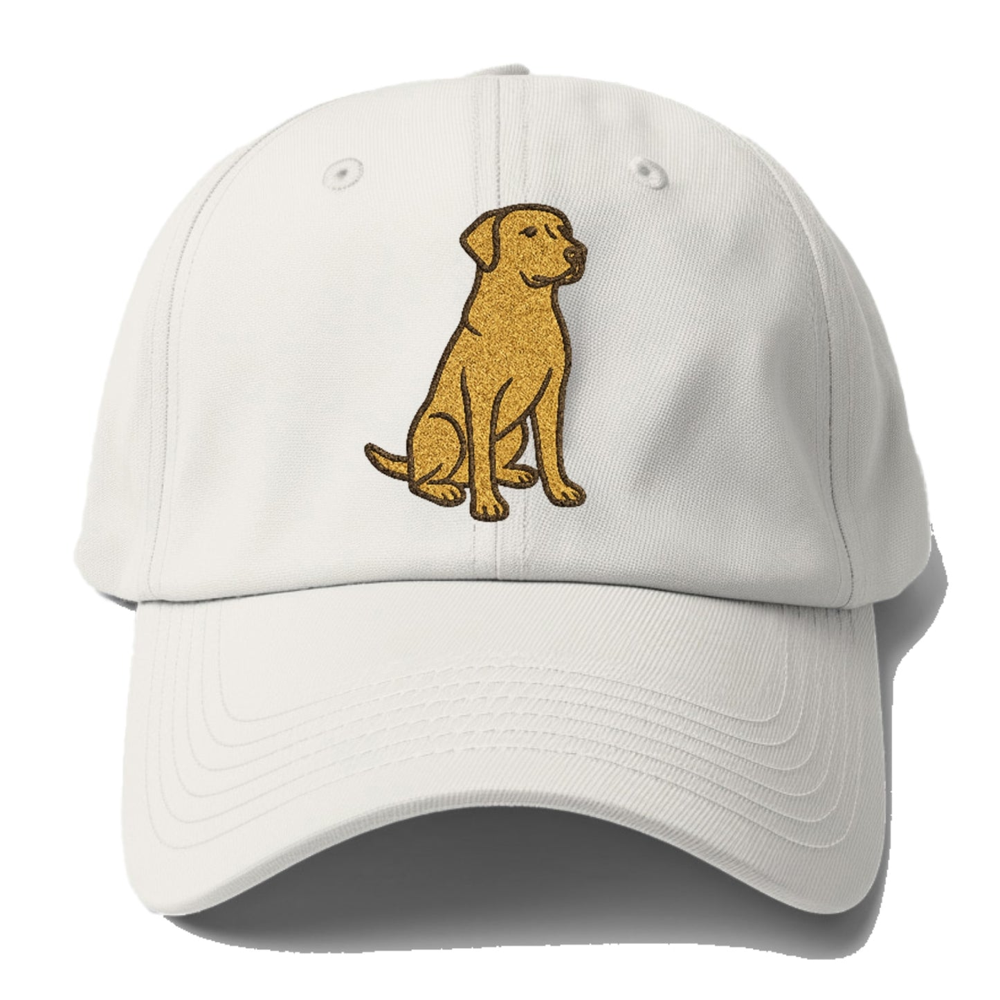 Labrador Retriever Yellow Lab Sitting Pose Hat