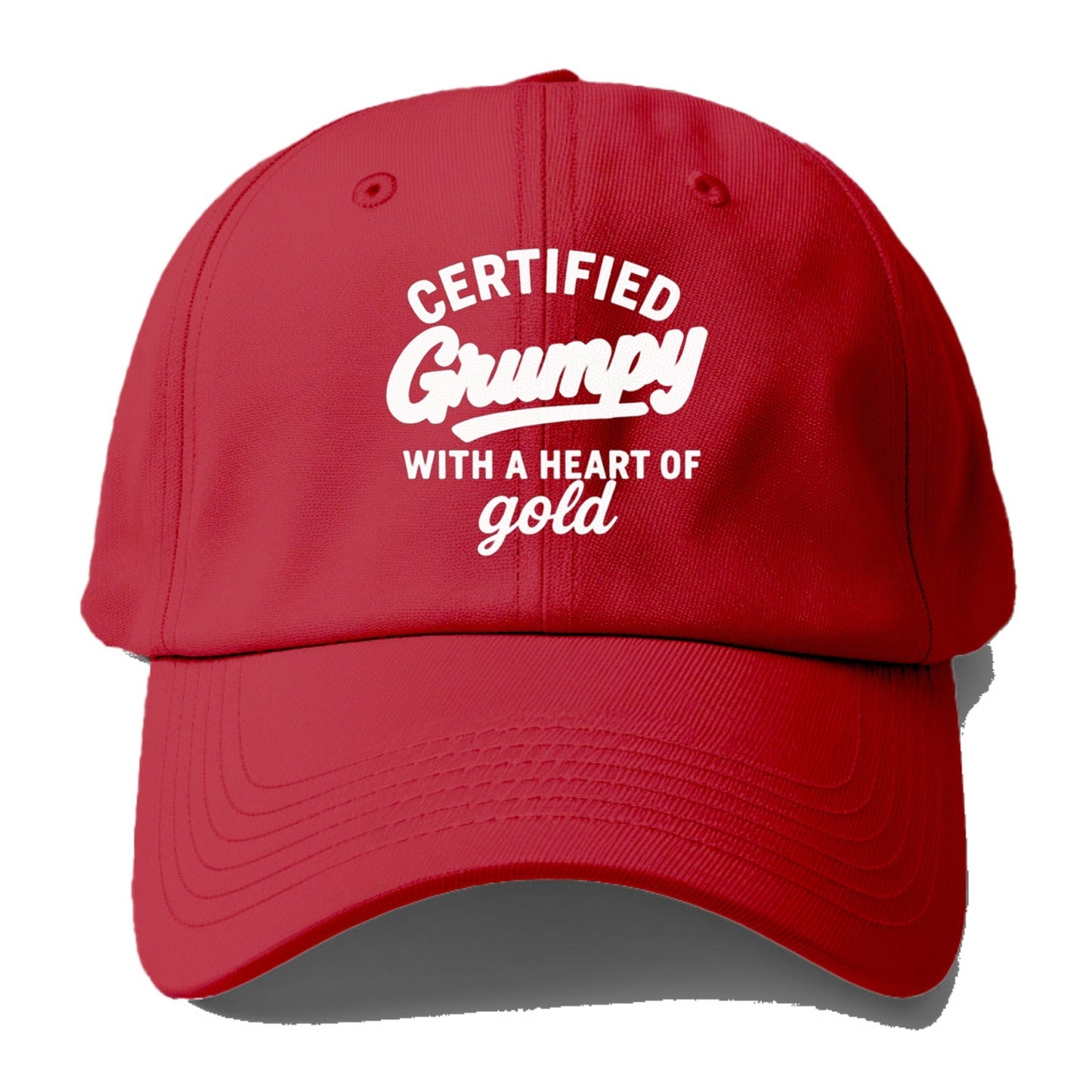 certified grumpy heart of gold Hat