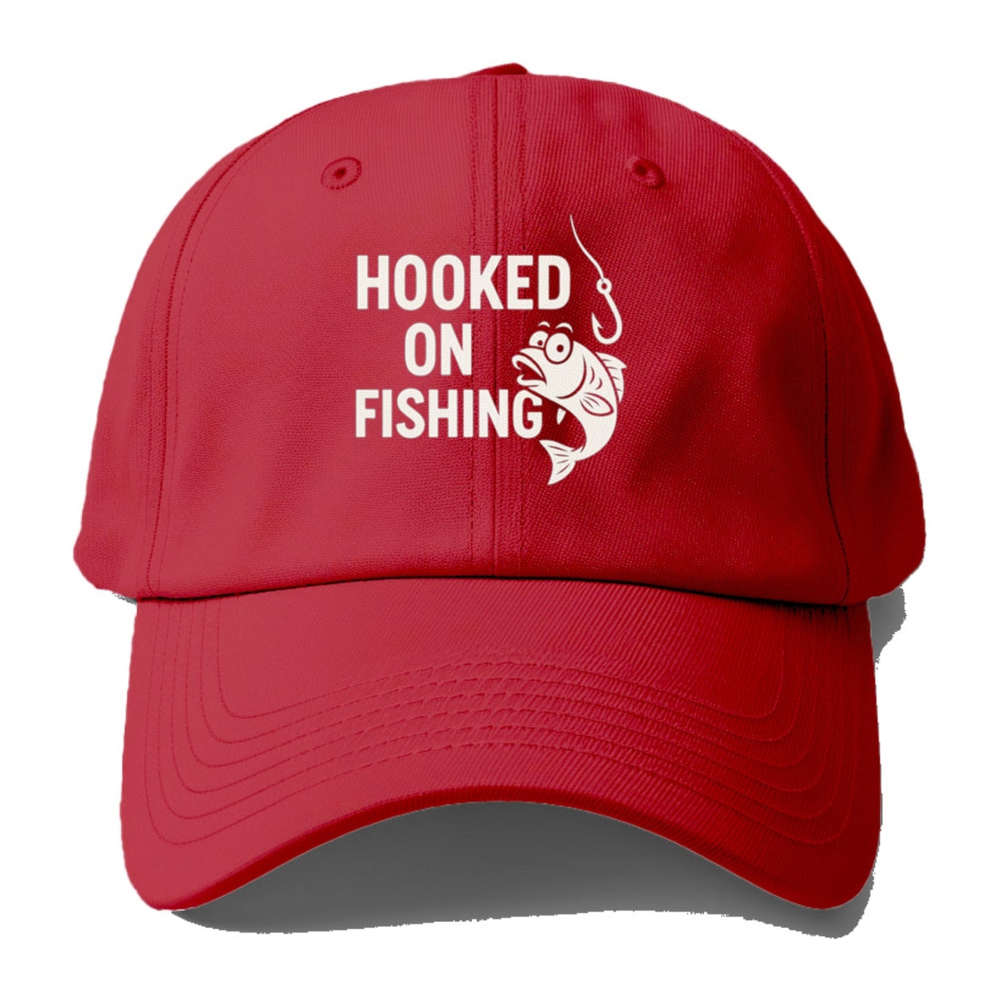 hooked on fishing Hat