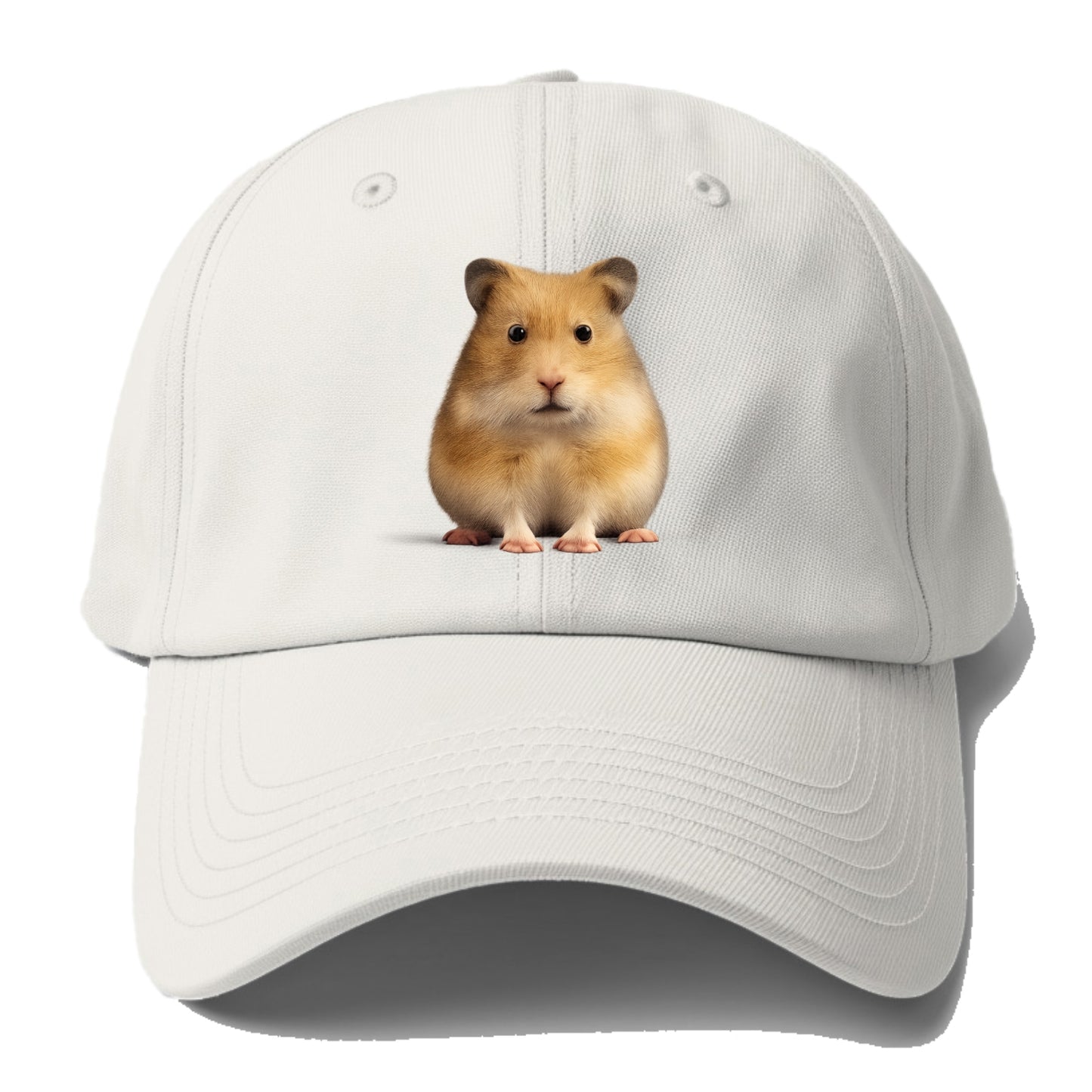cute realistic hamster illustration portrait Hat