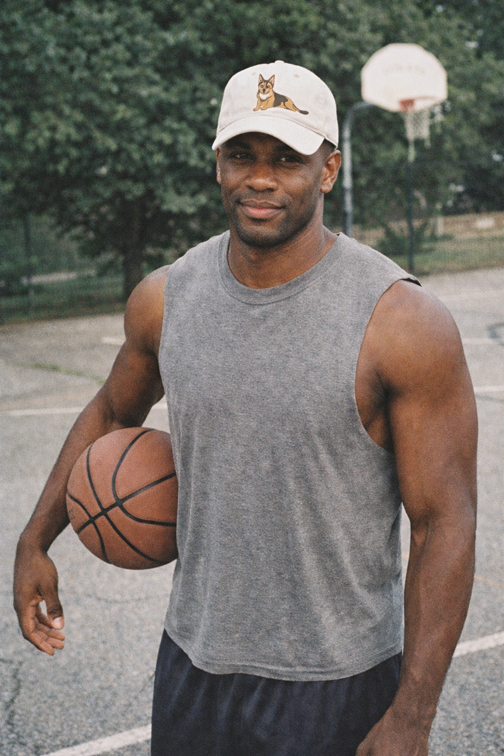 Model wearing German Shepherd Baseball Cap