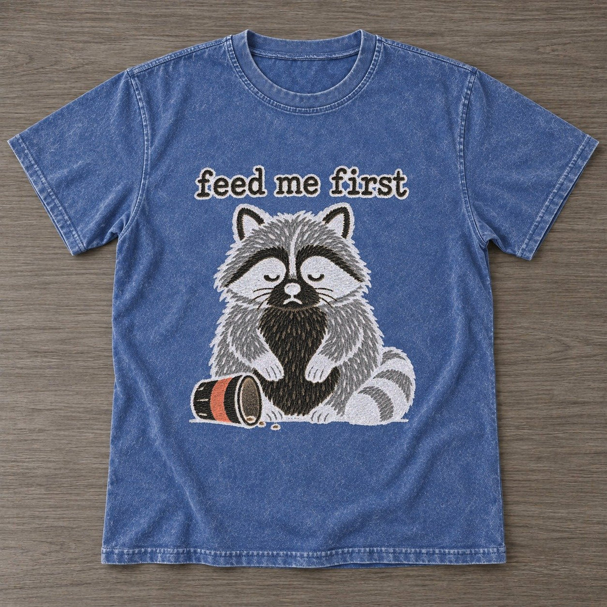 Washed Blue — front view