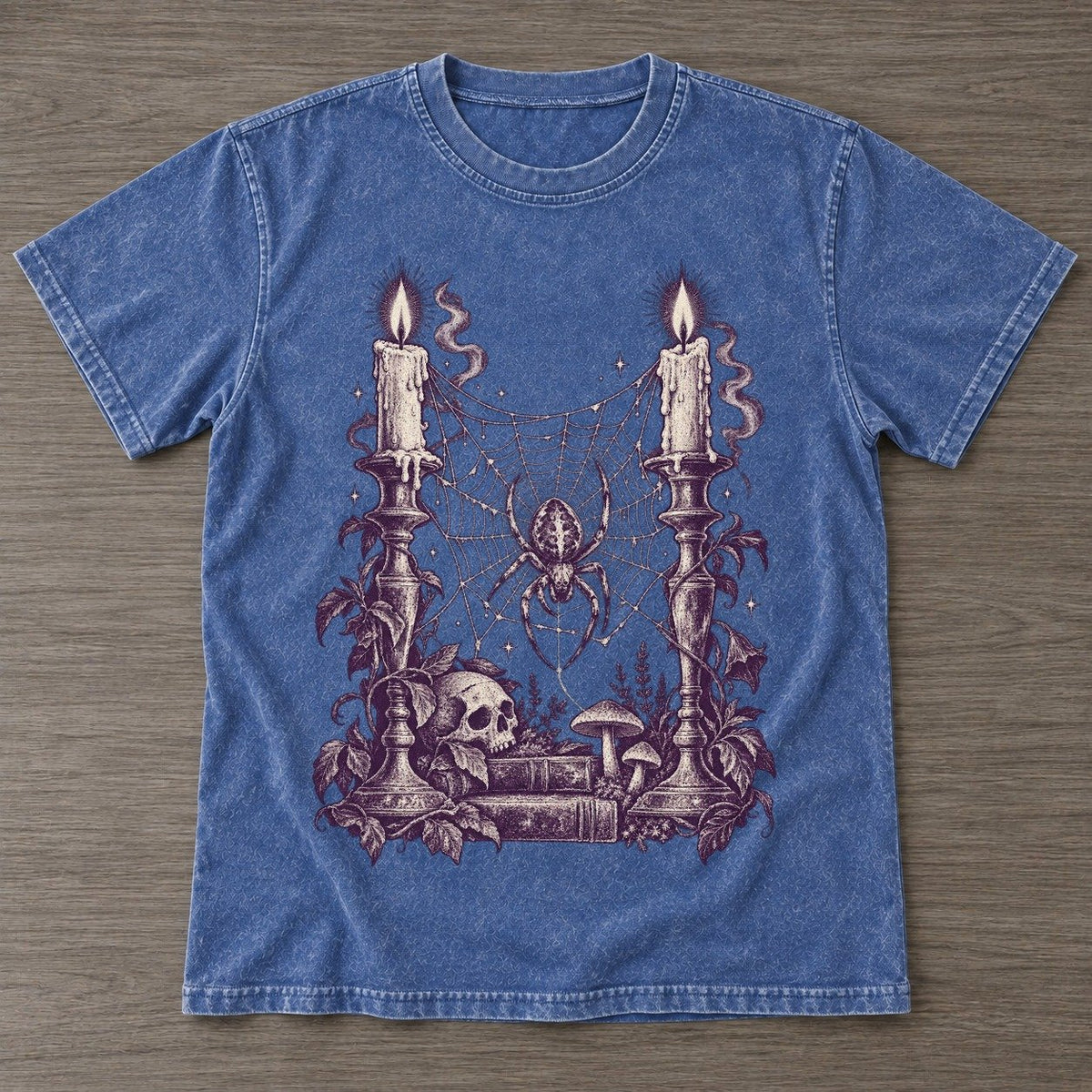 Washed Blue — front view