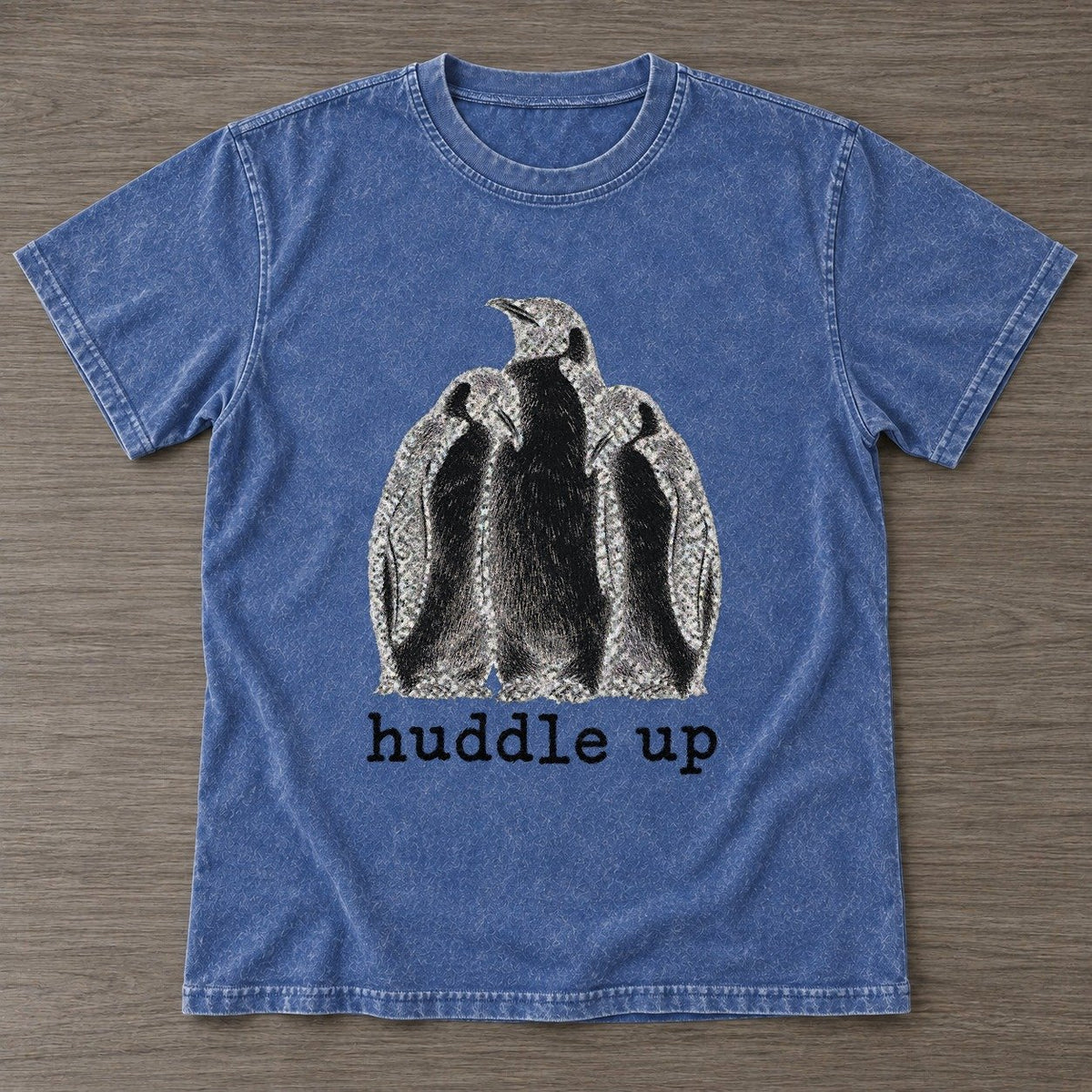 Washed Blue — front view