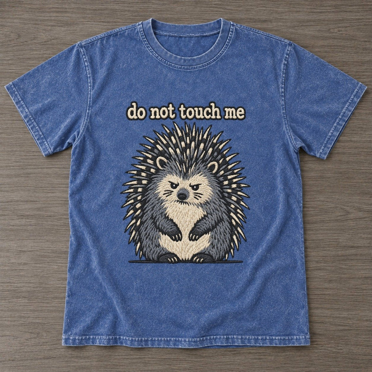 Washed Blue — front view