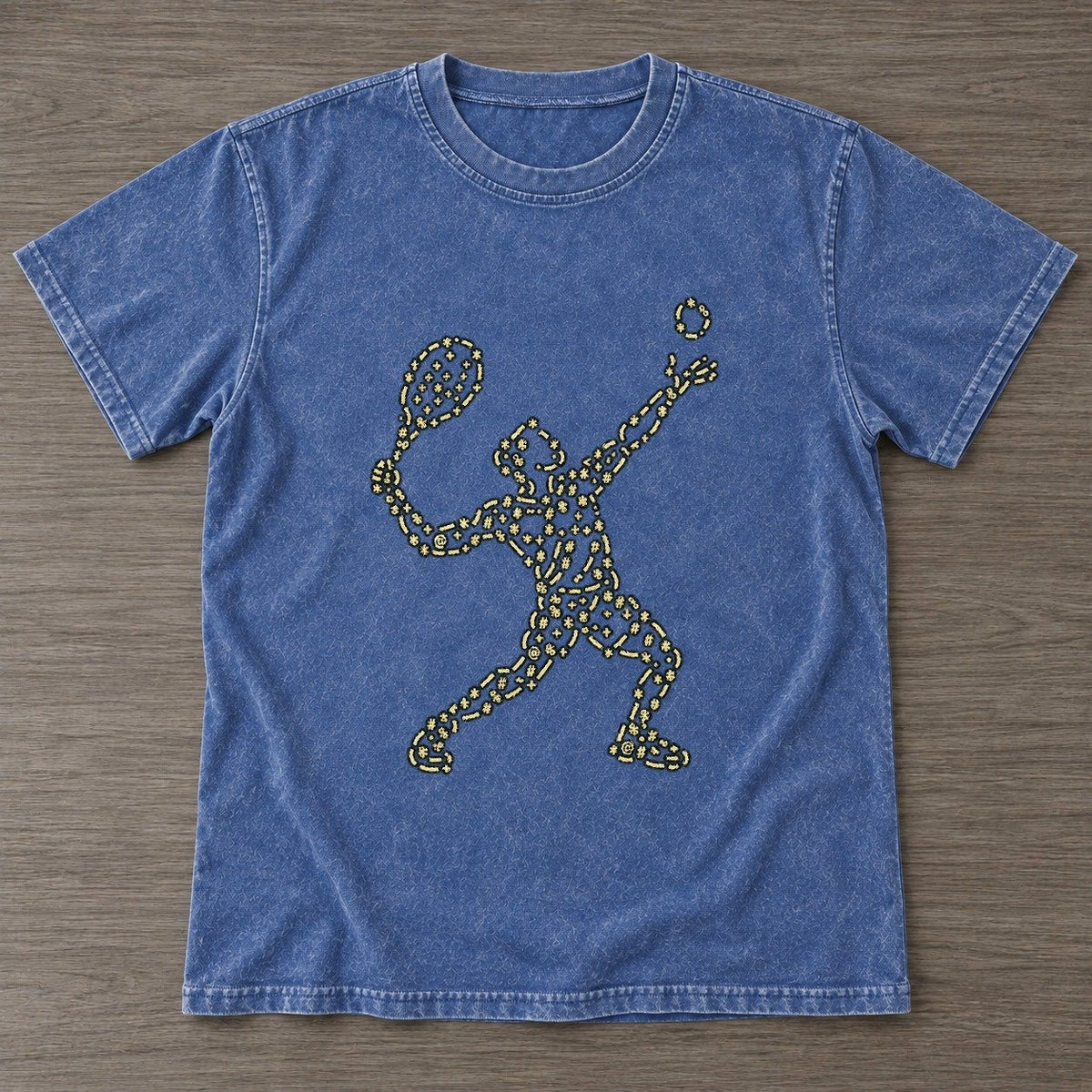 Washed Blue — front view