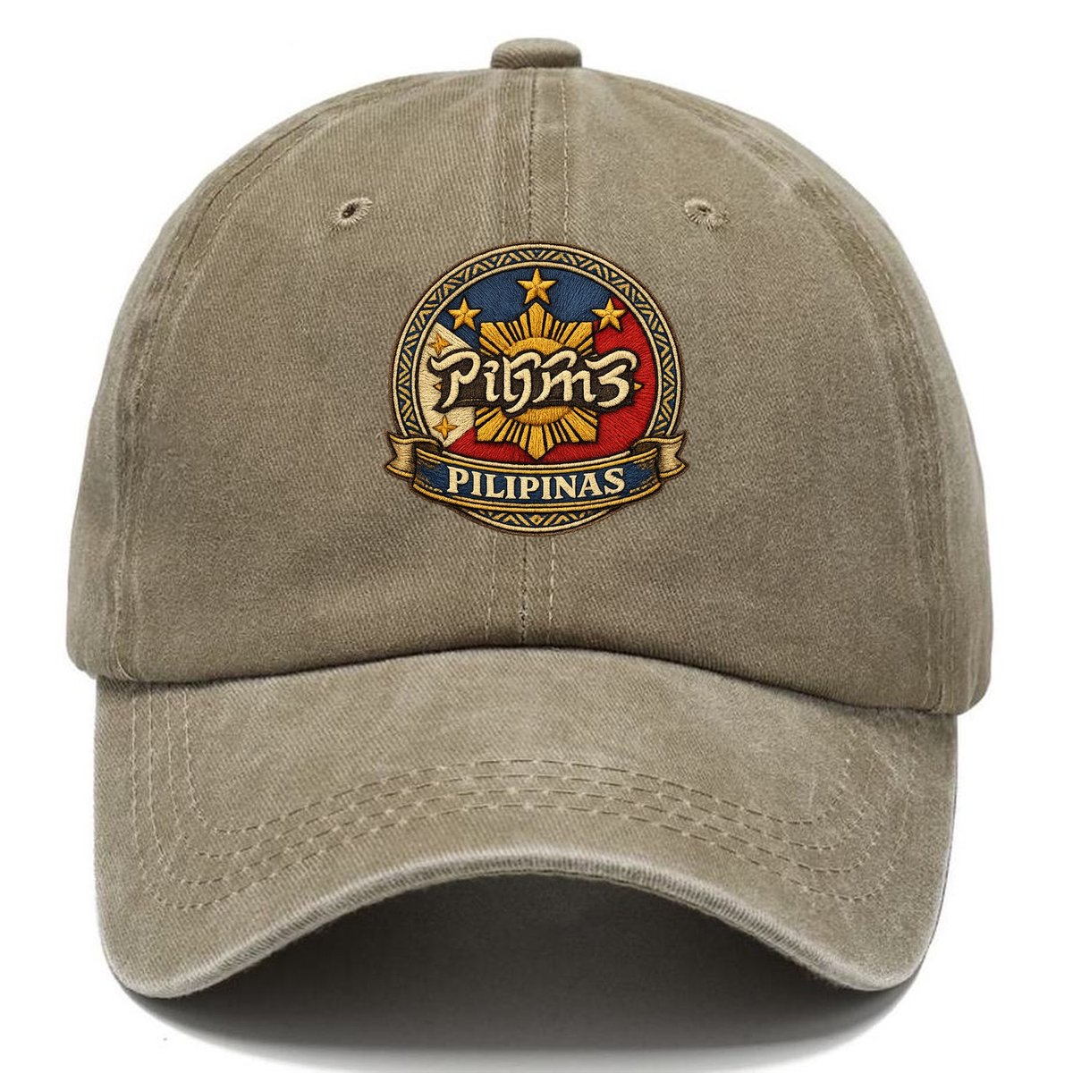 Baybayin Heritage Classic Cap – Warm Sand