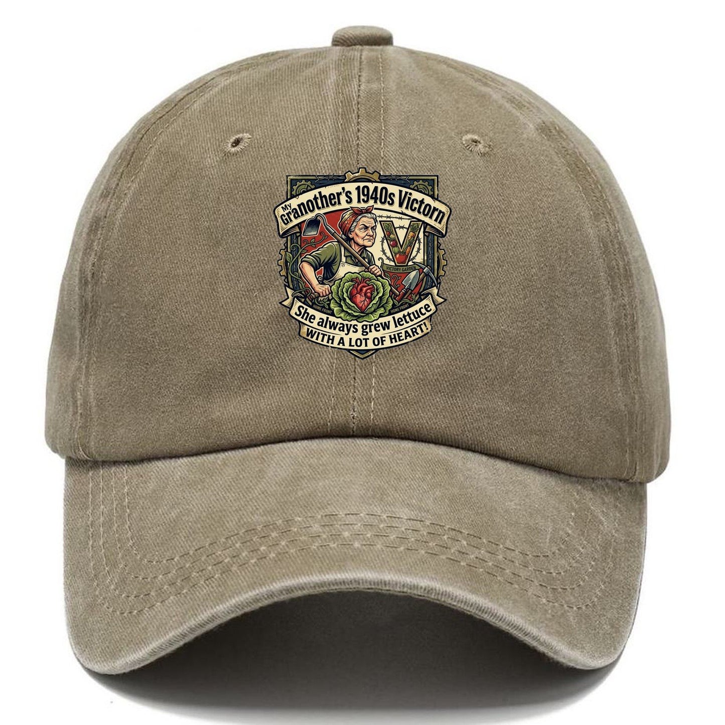 Victory Garden Classic Cap – Warm Sand