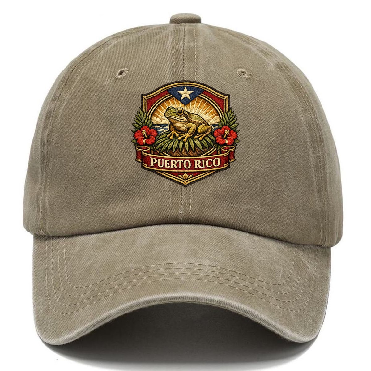 Puerto Rico Heritage Classic Cap – Warm Sand