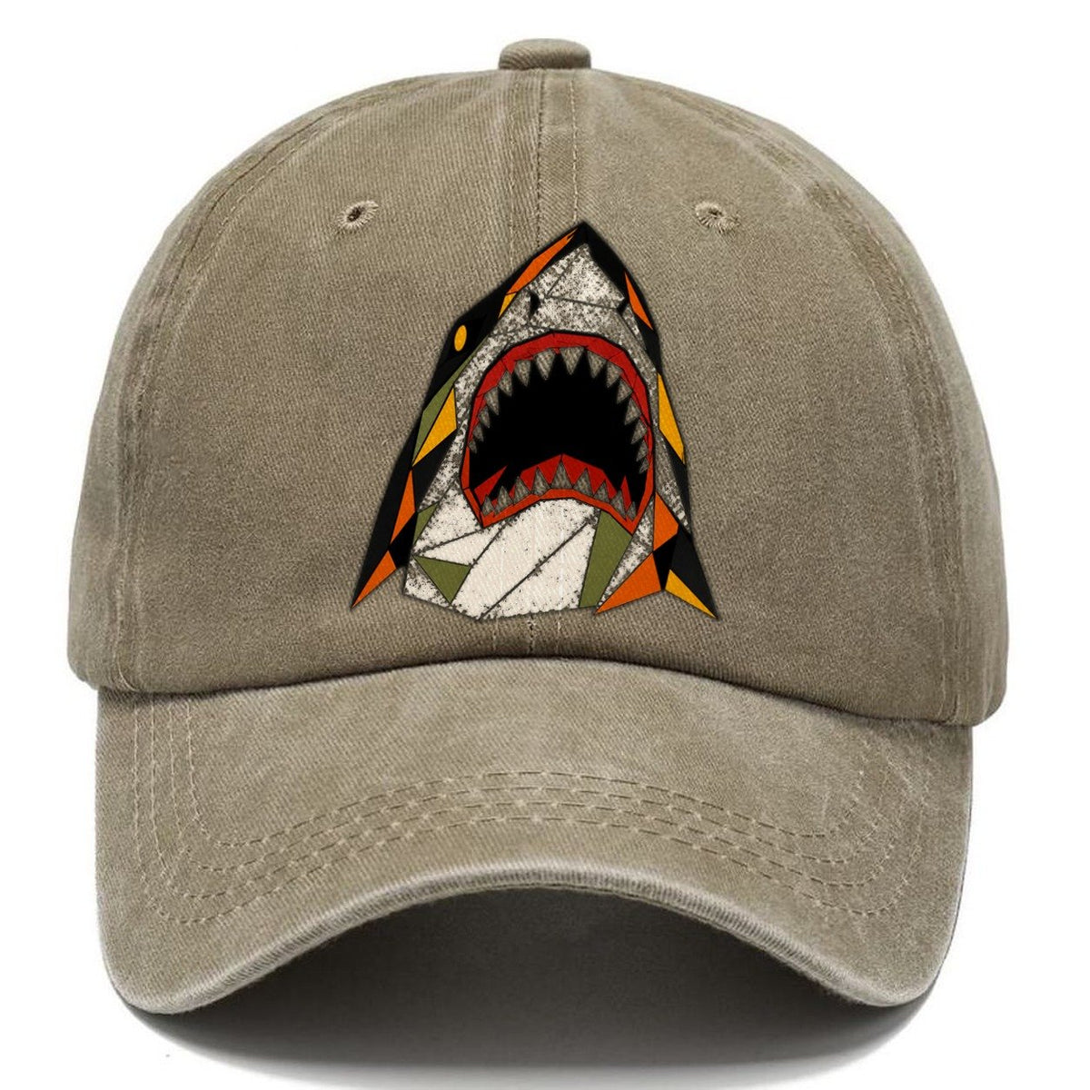 Great Shark Rising Classic Cap – Warm Sand