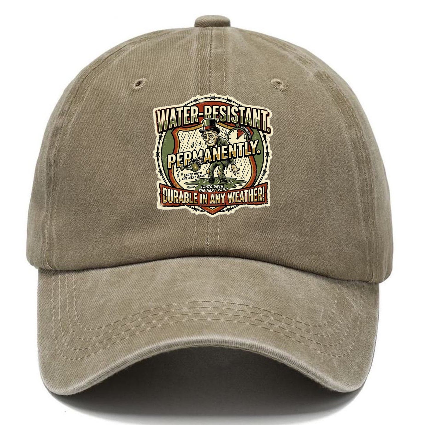 Water Resistant Permanently Classic Cap – Warm Sand