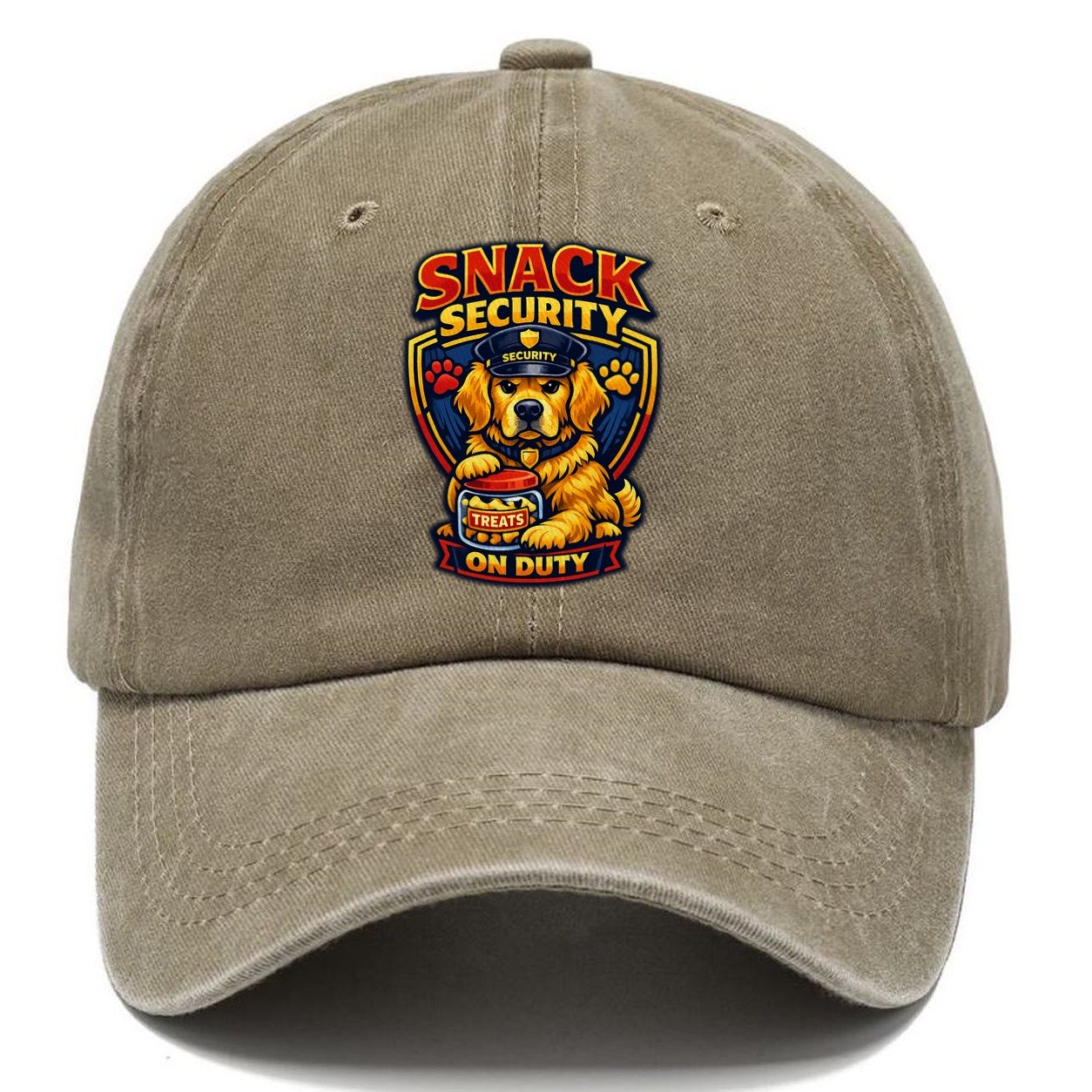 Snack Security Classic Cap – Warm Sand