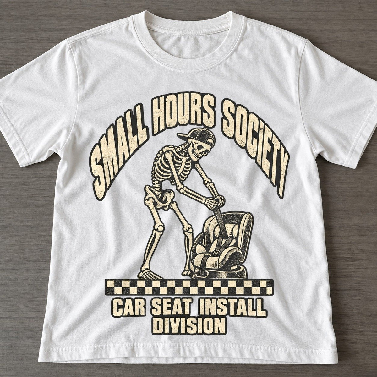 White — front view