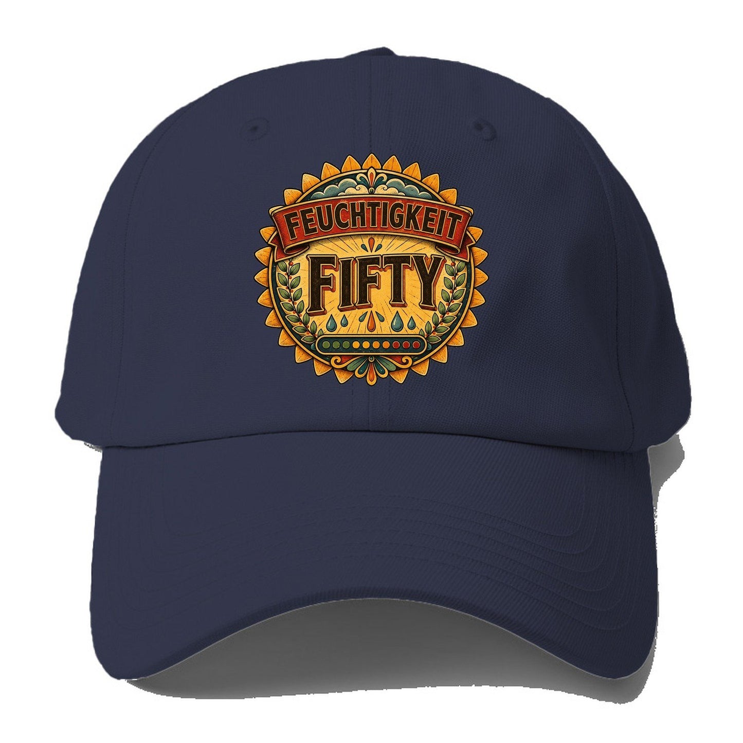 Feuchtigkeit Fifty Baseball Cap – Twilight Navy