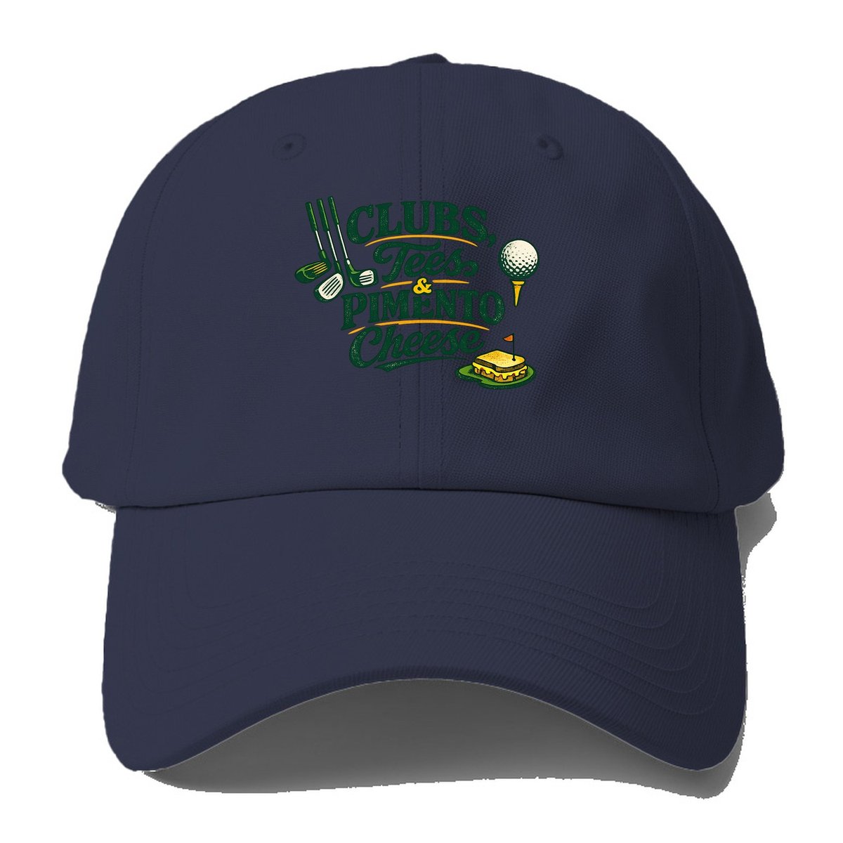 Clubs Tees Pimento Cheese Baseball Cap – Twilight Navy