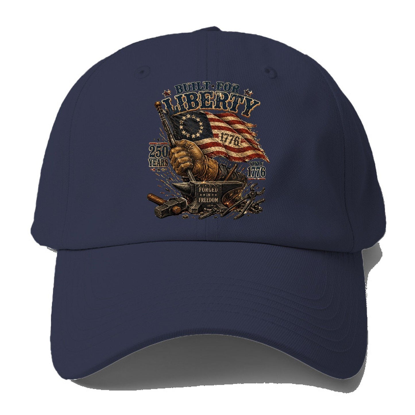 Built For Liberty Baseball Cap – Twilight Navy